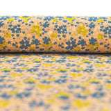 Sprinkled Florals Cork Fabric- Cof-417-New Cork Fabric