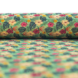 Tropic Florals Cork Fabric Cof-311-A Cork Fabric
