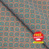 Wave Pattern Cork Fabric Cof-426-B Cork Fabric