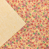 Wild Roses Cork Fabric Cof-326-A Cork Fabric