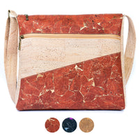 Eco-Friendly Cork Crossbody Handbag for Women