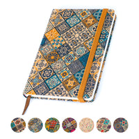 Corkadia Printed Cork Notebook - Eco-Friendly Journal with Unique Designs