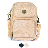 Cork Crossbody Phone Bag – Lightweight Vegan Sling Purse