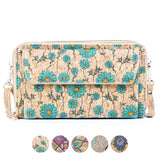Women's Horizontal Cork Phone Bag