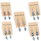 Colourful Handmade Cork Earrings
