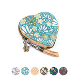 Heart-Shaped Cork Coin Purse with Tassel