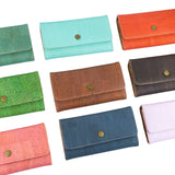 Women’s Natural Cork Long Wallet – Sustainable Vegan Wallet with Multiple Compartments