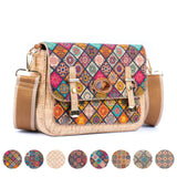 Printed Cork Women’s Crossbody Bag BAGD-235