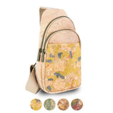 Cork Sling Bag – Unisex Crossbody Bag in Natural Cork