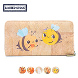 Eco-Friendly Cork Wallet – Animal Floral Design BAG-2020-ABCDE