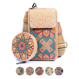 Printed Cork Phone Pouch: Eco-Friendly & Organized