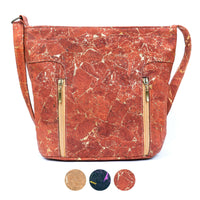 Stylish Women's Crossbody Bag in Premium Cork