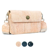 Natural Cork Crossbody Bag