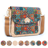 Printed Cork Women’s Crossbody Bag BAGD-576