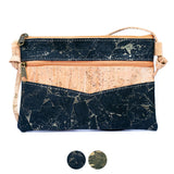 Eco-Friendly Cork Crossbody Phone Bag Set (5 Pack)