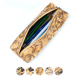 Cork Pencil Case Pack of 5 – Lightweight Eco-Friendly Zipper Pouches