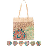 Mandala Magic Cork Tote Bag