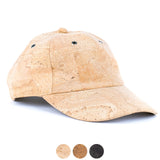 Unisex Natural Cork Baseball Cap – Minimalist Vegan Style