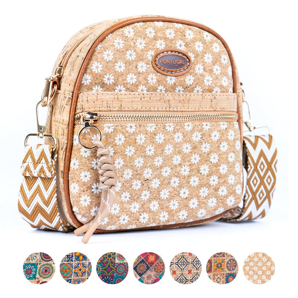 Printed Cork Women's Crossbody Bag BAGD-581