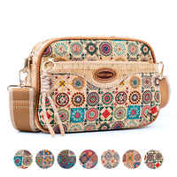 Printed Cork Women's Shoulder Bag BAGD-582