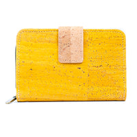 Medium-Sized Women’s Cork Wallet – RFID Protected