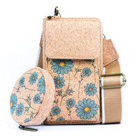 Printed Cork Phone Pouch: Eco-Friendly & Organized 2310