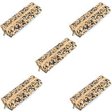 Cork Pencil Case Pack of 5 – Lightweight Eco-Friendly Zipper Pouches