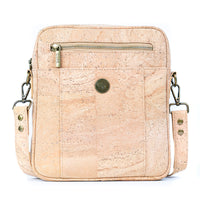 Men's Cork Crossbody Bag - Large Capacity BAG-2313