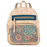 Printed Cork Women's Backpack BAGD-574