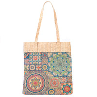 Mandala Magic Cork Tote Bag