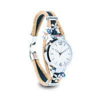 Natural Cork Line Handmade Ladies Fashion Watch