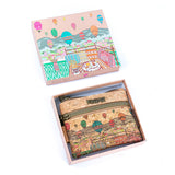 The City Traveler: Cork Coin Purse with Global Flair