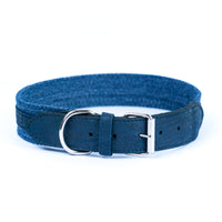 Cotton Linen and Cork Dog Collar | Pet Accessories