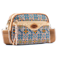 Printed Cork Women's Shoulder Bag BAGD-582