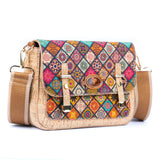 Printed Cork Women’s Crossbody Bag BAGD-235