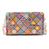 Women's Horizontal Cork Phone Bag