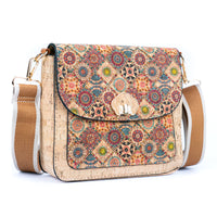 Printed Cork Women’s Crossbody Bag BAGD-576