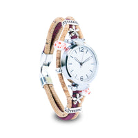 Natural Cork Line Handmade Ladies Fashion Watch