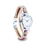Natural Cork Line Handmade Ladies Fashion Watch