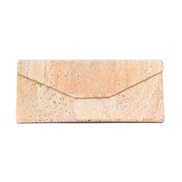 natural cork glasses case