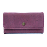 Elegant Cork Women's Foldable Wallet - BAG-2341