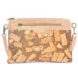 Cork and Coffee Bean Crossbody Bag and Clutch BAG-2290