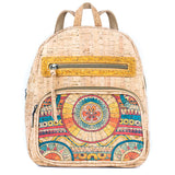 Printed Cork Women's Backpack BAGD-574