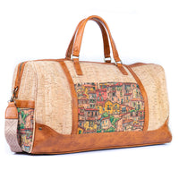 Urban Explorer: Cork Duffel Bag with Print