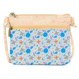 Floral Print Cork Crossbody Bag BAGP-322