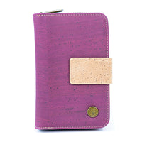 Stylish & Functional Medium-Sized Women's Cork Wallet