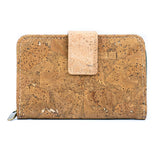 Medium-Sized Women’s Cork Wallet – RFID Protected