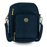 Cork Crossbody Phone Bag – Adjustable Vegan Shoulder Purse with Multi-Pockets