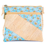 Diagonal Patch Cork Crossbody Bag BAGP-324