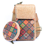 Printed Cork Phone Pouch: Eco-Friendly & Organized 2310